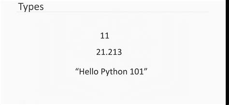 Image result for Practice Types Python