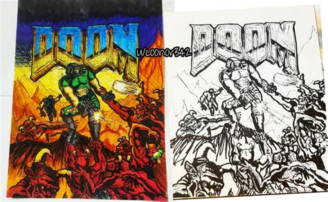 Image result for How to Draw Doom