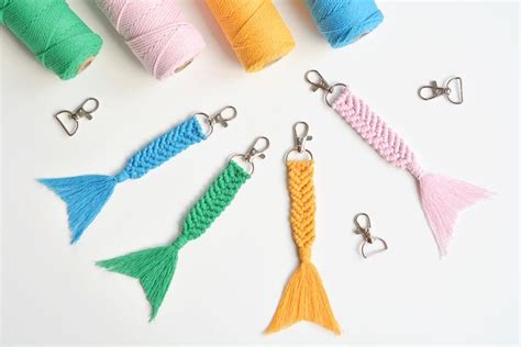 Macrame Keychain | How to Make Macrame Keychains