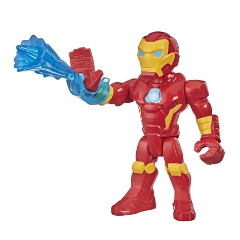 Super Hero Adventures Heroes Marvel Collectible Iron Man Toy with ...