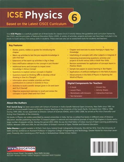 ICSE MIDDLE PHYSICS FOR CLASS 6: Buy ICSE MIDDLE PHYSICS FOR CLASS 6 by ...