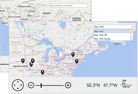 Image result for DevExpress Map Control
