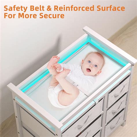 KORIMEFA Modern Baby Changing Table, Diaper Changing India | Ubuy