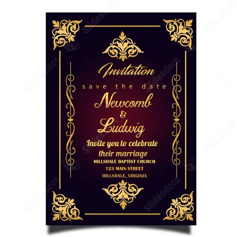 How Do I Make A Wedding Card On Microsoft Word