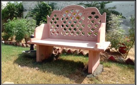 INKA Stones & Decorative Ahmedabad - Beige Sandstone Garden Sofa Supplier