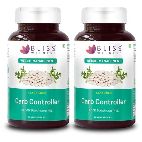 Bliss Welness Carb Blocker Inhibitor | Premium White Kidney Bean ...