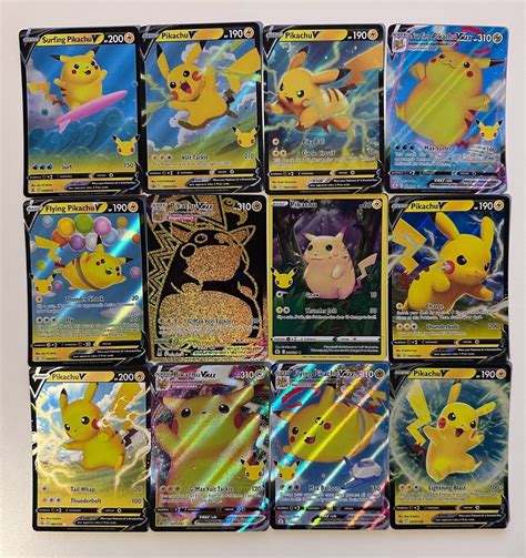 Rare Pikachu Pokemon Card