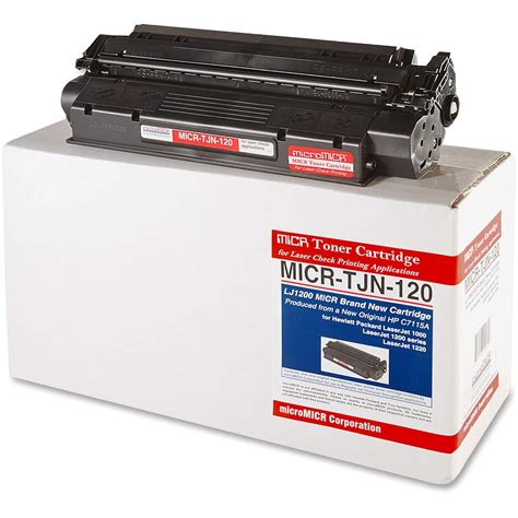 MicroMICR MICRTJN120 MICR Toner Cartridge for HP Laserjet 1200 Series ...