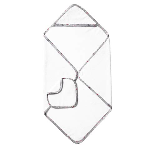 Organic Floral Blue Hooded Towel | Kids Accessories : Ikka Dukka – Ikka ...