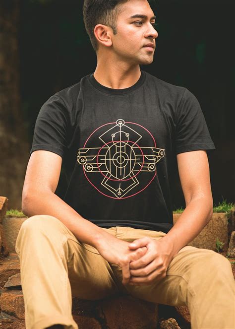 Get Egyptian Scarab Graphic Crew Neck T-Shirt at ₹ 525 | LBB Shop