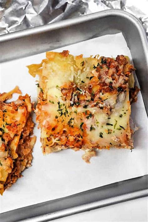 Cooking Homemade Frozen Lasagna at Jasper Saranealis blog