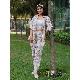 Buy Multicolor Printed Cotton Co-ord Set- Set of 2 | QCORD49/TQL3 | The ...