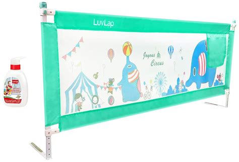 Buy Luvlap Bed Rail Guard for Baby/Kids Safety, 180cm x 72 cm, (Green ...