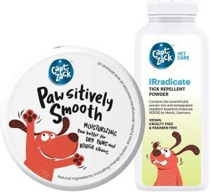 Captain Zack Combo|IRradicate Tick Repellent Powder-75g + Pawsitively ...