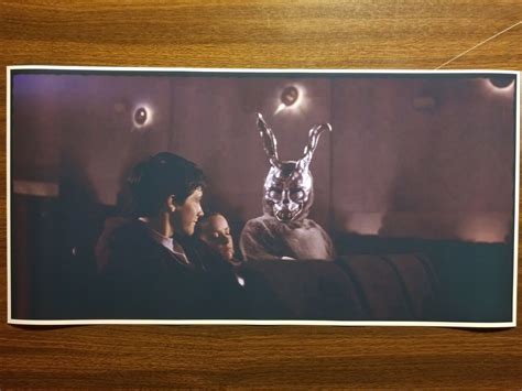 Donnie Darko 12" X 24" Theatre Movie Scene Poster Frank Rabbit Horror ...
