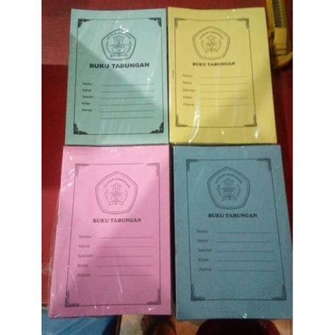 Jual Buku Tabungan Sekolah Isi 6 Halaman - Kab. Lamongan - Kingdom ...