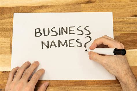 Example of Business Names 的图像结果