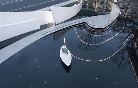 城市首个流体美学示范区丨金华中海·九樾：一叶轻舟，曲水万象C&Y开朴艺洲设计 - 土木在线