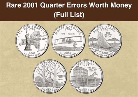 Rare 2001 Quarter 的图像结果