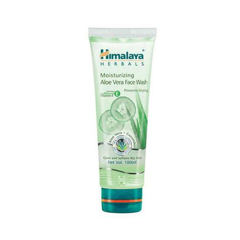 Himalaya Moisturizing Aloe Vera Face Wash 100ml Order Online @ Medpick ...