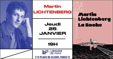 Martin Lichtenberg à la Librairie de Paris, Librairie de Paris, 25 ...