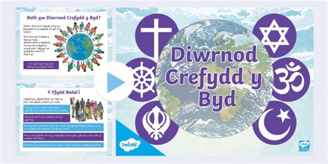 Pŵerbwynt Diwrnod Crefydd y Byd (teacher made) - Twinkl