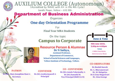 AUXILIUM COLLEGE (AUTONOMOUS)