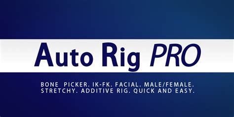Image result for Auto-Rig Pro vs