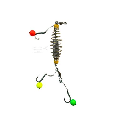 Fish Feeder Rig With Popup Hooks | Carp Fishing