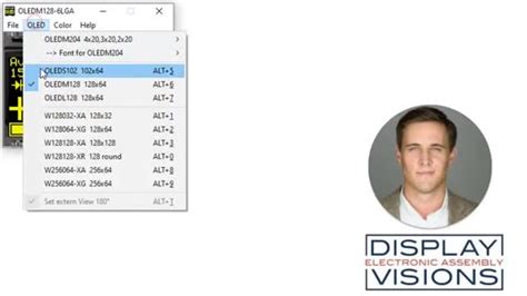 OLEDM204 2.0" OLED Display - Electronic Assembly | DigiKey