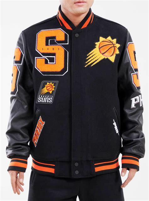 Pro Standard Jacket - Logo Mashup Varsity - Phoenix Suns - Black - BPS ...