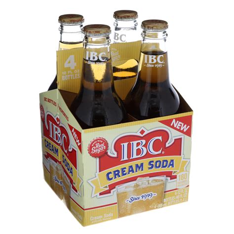 IBC Cream Soda 12 oz Bottles - Shop Soda at H-E-B