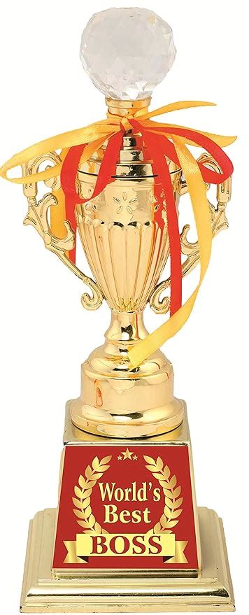 Best BOSS Trophy:Award:Gift by AARK INDIA (PC 00410) : Amazon.in ...