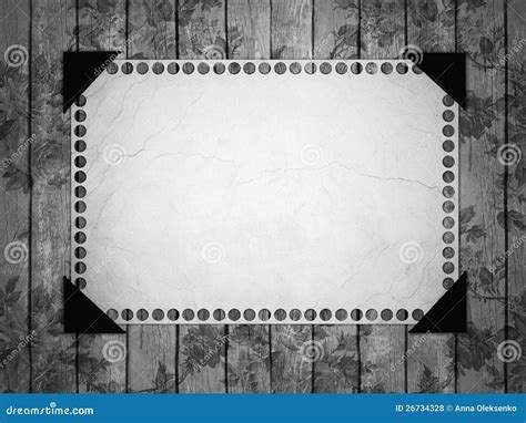 Notebook Paper On Vintage Background. Stock Photography | CartoonDealer.com #26734328