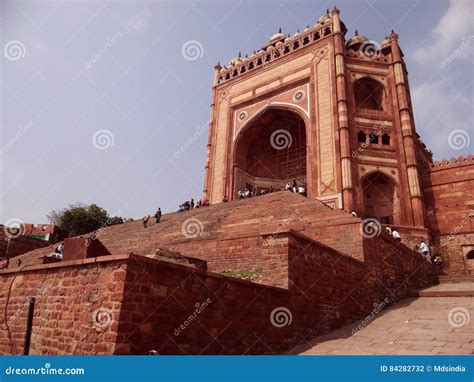 Buland Darwaza, Fatehpur Sikri, Agra Editorial Photography - Image of entrance, islam: 84282732