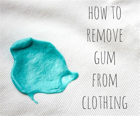 How to Remove Gum From Clothes : 4 Steps (with Pictures) - Instructables
