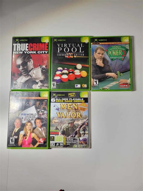 Buy Xbox Original Games U Pick Cleaned, Tested, Works Great Titles ...