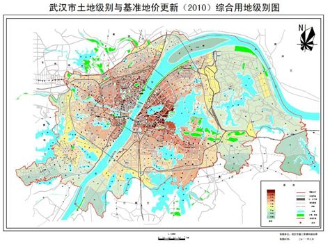武汉市城镇土地级别与基准地价表（2014）
