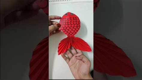 Diy paper fish craft idea for kids| paper toy craft for kids | # ...