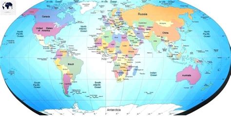 Image result for Continents Map