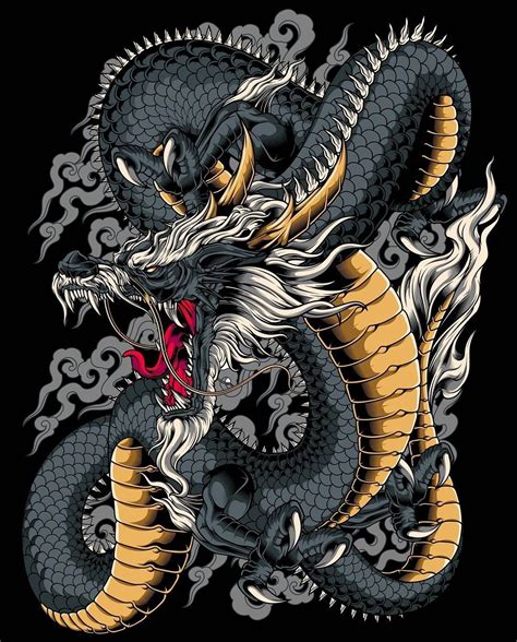 Joko studio on instagram “watatsumi no kami japanese dragon and ...