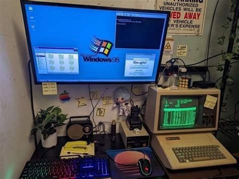 Image result for Retro Computer Set Up