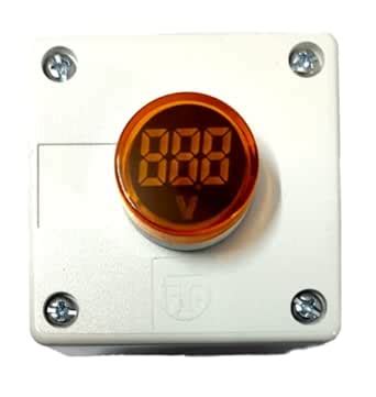 1 Way Control Box with Voltmeter (Yellow) : Amazon.in: Toys & Games