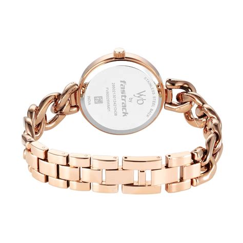 Buy Fastrack Women Silver Dial Analog Watch - FV60026WM01W Online