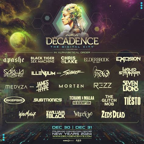 Decadence: Black Tiger Sex Machine Chris Lake Excision ISOxo Liquid ...