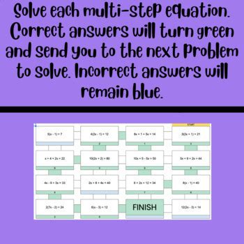 Image result for Multi-Step Equation Help