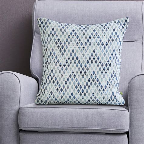 Buy Moonlight White Embroidered Cushion Cover - 40x40cm from Home ...