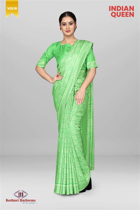 IQ17D - Saree Salwar Uniform Combo | Kothari Uniforms | Indian Queen