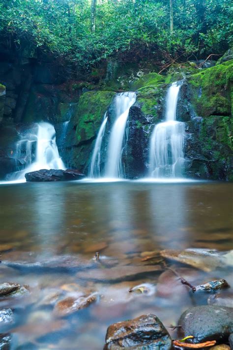 Indian Flats Falls in Great Smoky Mountain National Park | Smithsonian ...