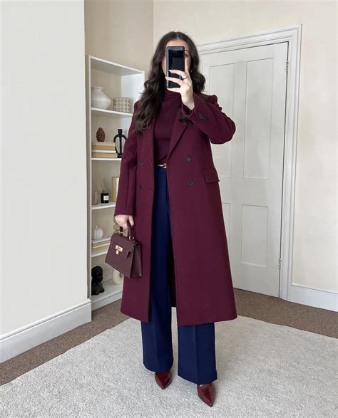 10+ Warm & Stylish Winter Office Outfits to Wear - Farah Salem